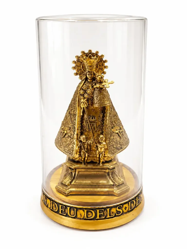 Custom Art Virgen de los Desamparados Dorada